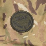 British ISAF Afghanistan worn patch