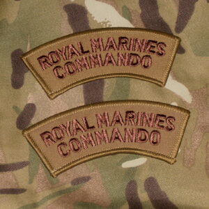 Tan on sand RM shoulder titles