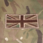 Multicam union jack flag patch