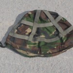 British DPM helmet cover