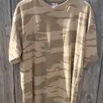 Belgian desert pattern t shirt