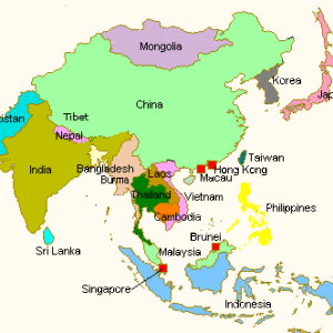 Asian Camouflage clothing