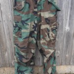 US BDU heavyweight woodland pants