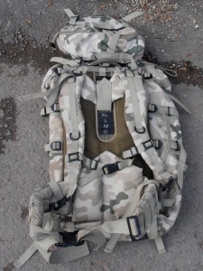 Polish army desert camo rucksack
