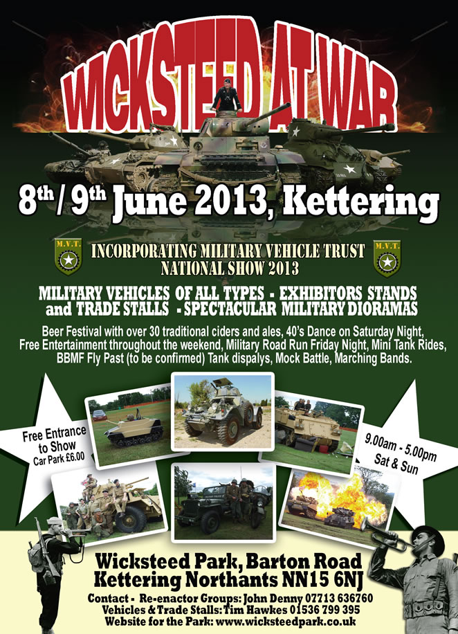 Wicksteed at War poster