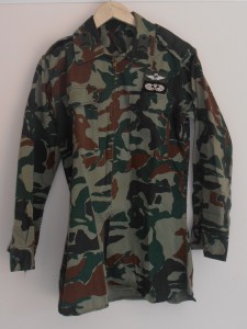 1980 Japanese 1st airborne brigade badged shirt