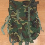 China PLA bergen daysack camo bag