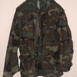 US woodland bdu jacket