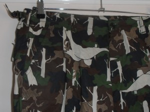 Thailand department of parks camo trousers