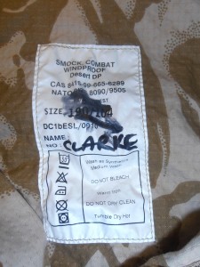 British des wproof ripstop smock