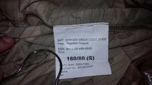 MTP full body UBAC British multi cam under armor shirt