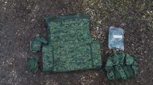 Singapore army digital body armor cover