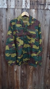 Belgian special forces camo shirt