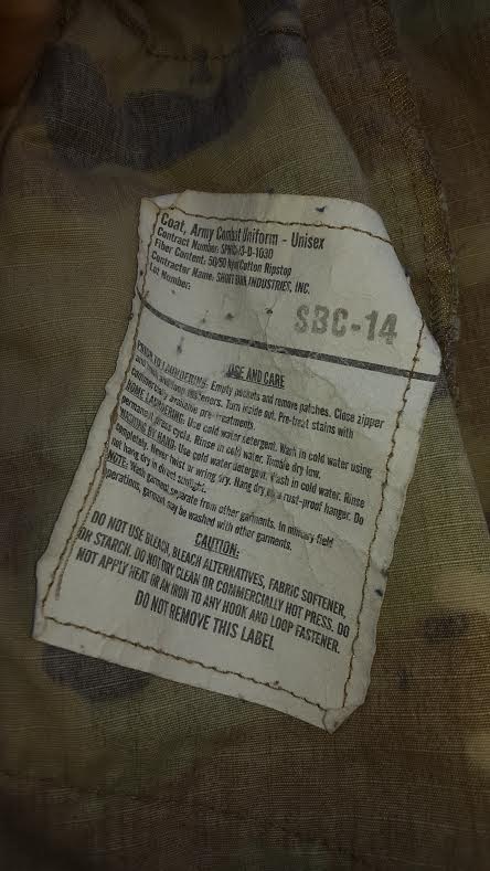 US Army multicam shirt