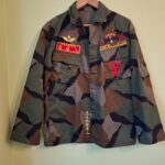 ROK Marine Corps geometric pattern badged shirt #2