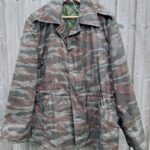 Cuba grey lizard camouflage pattern smock