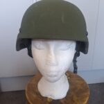 Gentex Tactical Ballistic Helmet - Size Large with Blackhawk cover / counterweight